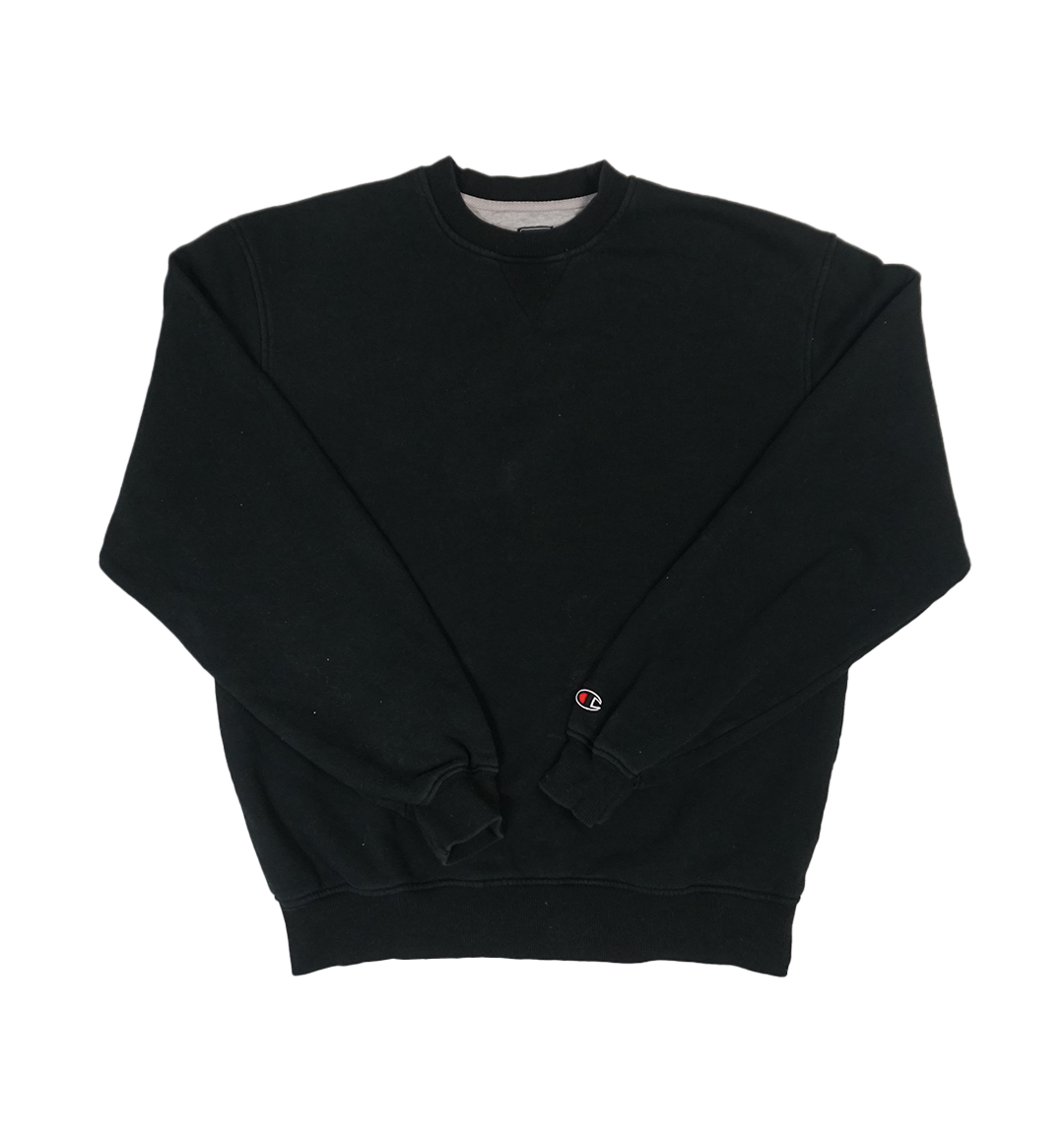 Champion Basic Sweater Schwarz