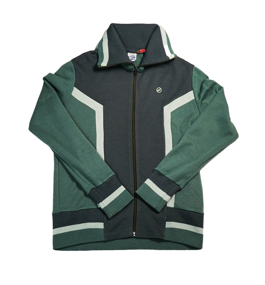 Grüne Traininsjacke