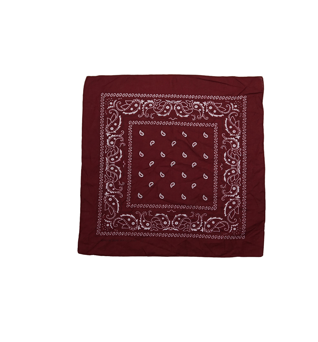 Weinrotes Bandana