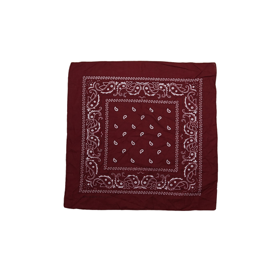 Weinrotes Bandana