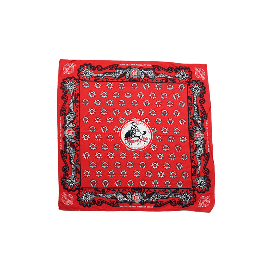 Rotes Cowboy Bandana