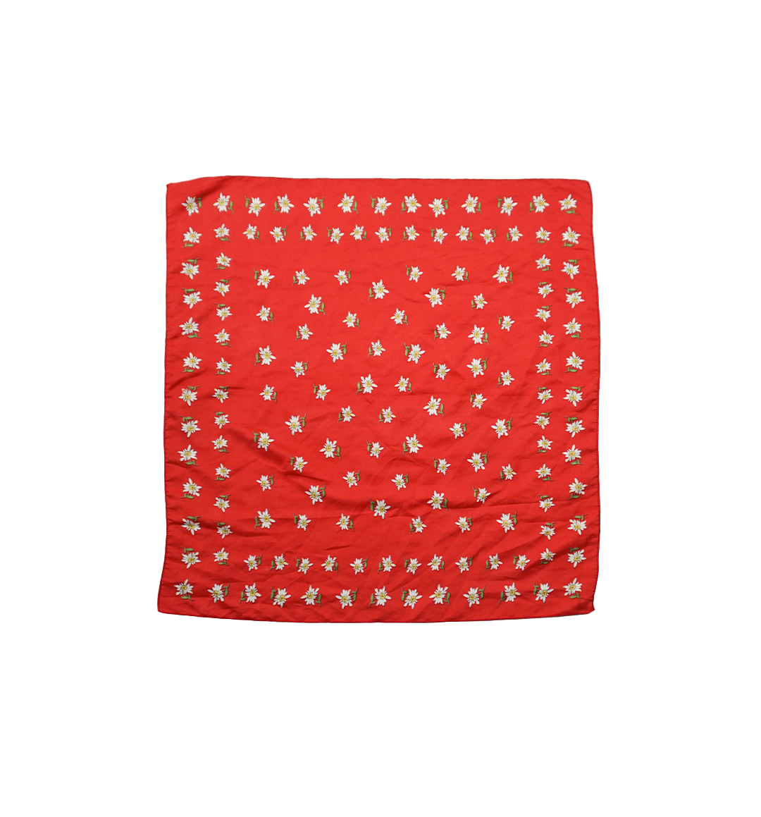 Rotes Blumen Bandana