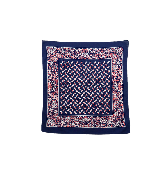 Blaues Bandana